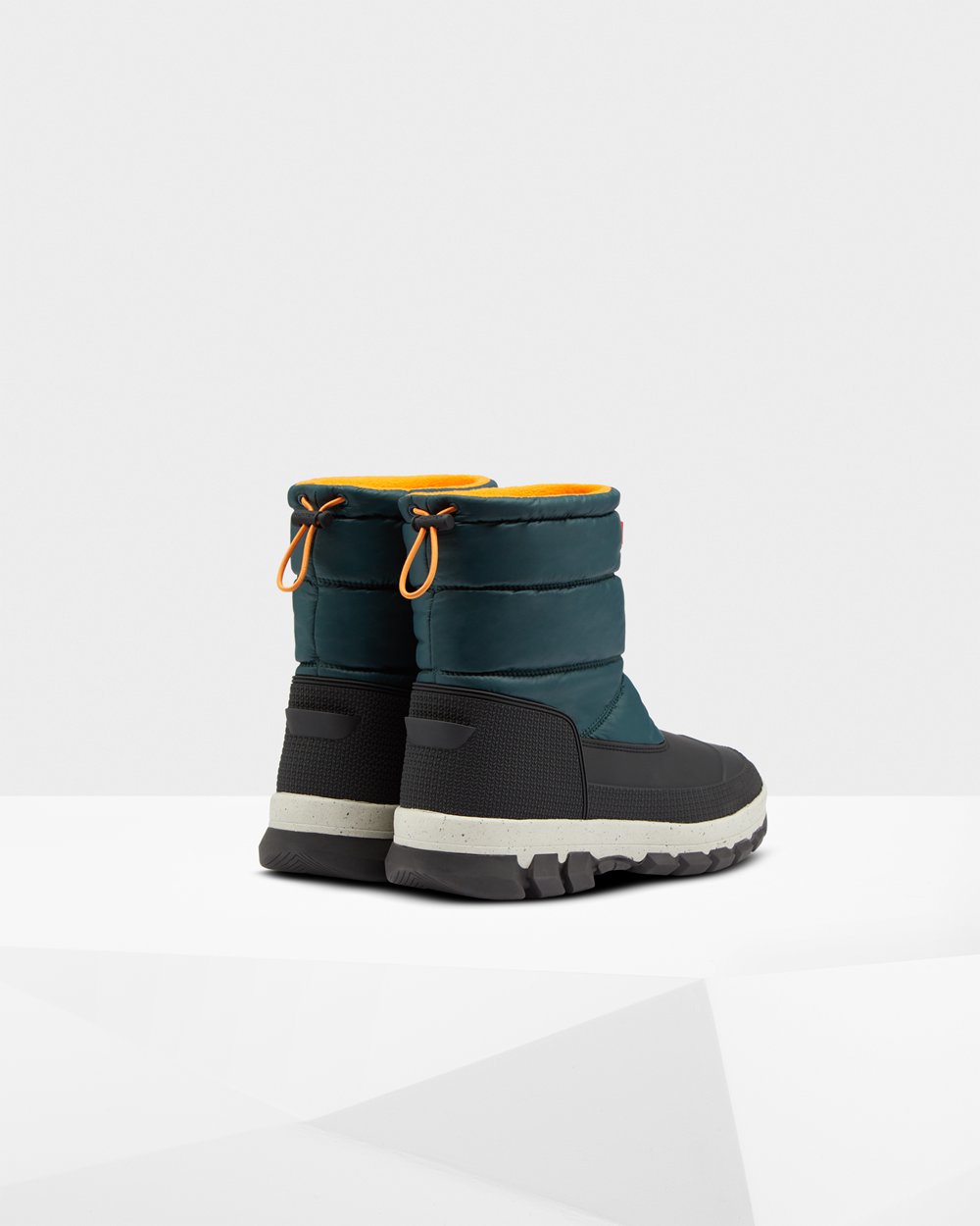 Men Hunter Original Insulated Short | Snow Boots Green/Grey | NZ-2785-LWJN